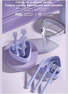 MaBaby Oral Cleaning Three Piece Set Purple  - Image 2