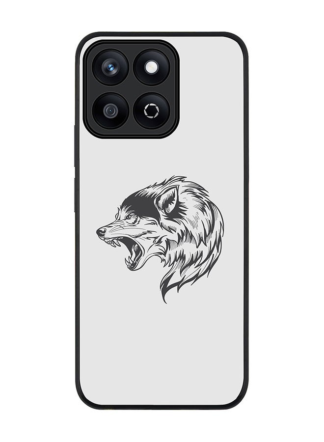 Stylizedd For Honor X7c 4G Case,Slim fit Camera Protection, Shockproof Thin Phone cover  - Bear Growl - Image 1