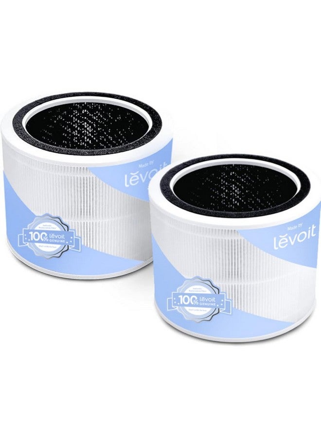 LEVOIT LEVOIT Core 200S-P Replacement Filter, Genuine Core 200S-RF Air Purifier Filters, Supports HEPA Sleep Mode, High-Efficiency Activated Carbon for Removal of Smoke, Odor, Allergens, Pollen, 2 Pack - Image 1