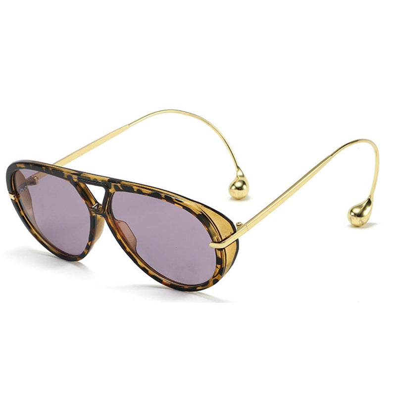 willochra Vintage Oversized Pilot Shield Sunglasses Women Luxury Trendy Goggles Sun Glasses For Ladies Big Frame Eyewear UV400 (C3) - Image 3