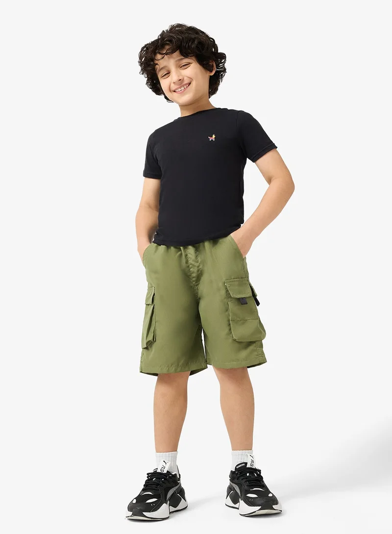 Pinata Green Cargo Shorts