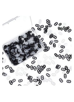 Generic 500pcs Adjustable Elastic Silicone Rope Buckles Anti-Slip Rope Buckles Drawstring Buckles for Adults Kids Ear Clips Supplies  - Image 1