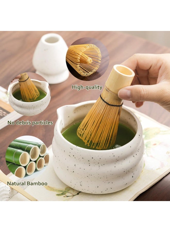Nadrab 7PCS Matcha Whisk Set Bamboo Matcha Tools for Stirring Matcha Tea  Matcha Tea Tool  Matcha Tea Set Traditional Tea Set - Image 2