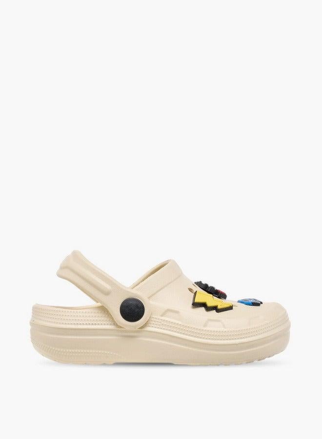 LBL by Shoexpress Boys Racing Accent Clogs with Backstrap - Image 2