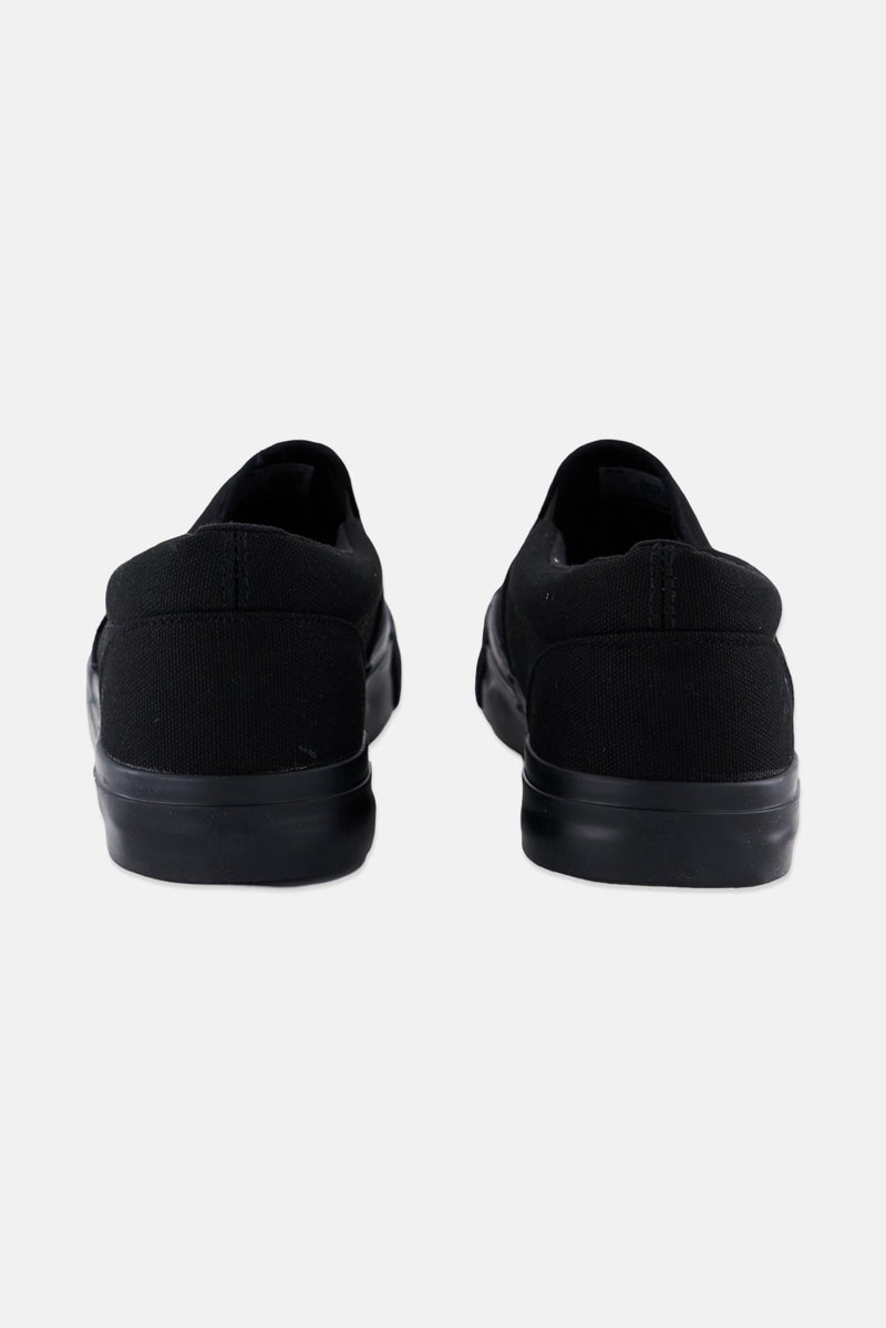 CROSSHATCH أحذية خارجية للرجال سهلة الارتداء، سوداء - Image 3