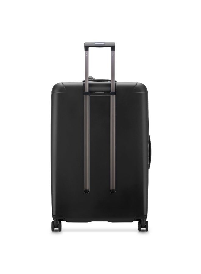 PEUGEOT Voyages Zip 81 cm Hardcase 4 Double Wheel Expandable Check-In Luggage Trolley - Black  - Image 4
