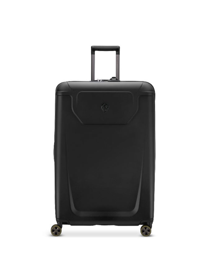 PEUGEOT Voyages Zip 81 cm Hardcase 4 Double Wheel Expandable Check-In Luggage Trolley - Black  - Image 1