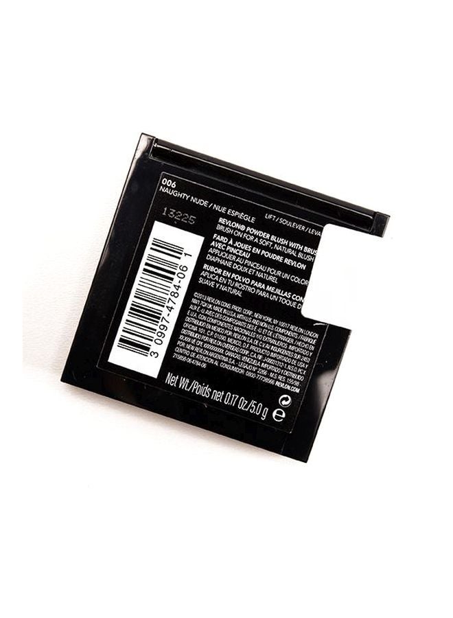 Revlon Powder Blush With Brush 006 Naughty Nude - Image 3