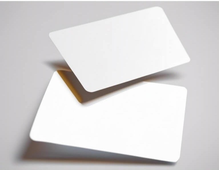 NFC NTAG215 Blank Cards for NFC-Enabled Devices, High-end Preistige Business Card (540 bytes). (PVC White, 2 Cards) - Image 4