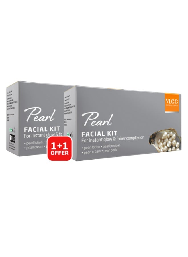 VLCC 2-Piece Pearl Facial Kit 40grams