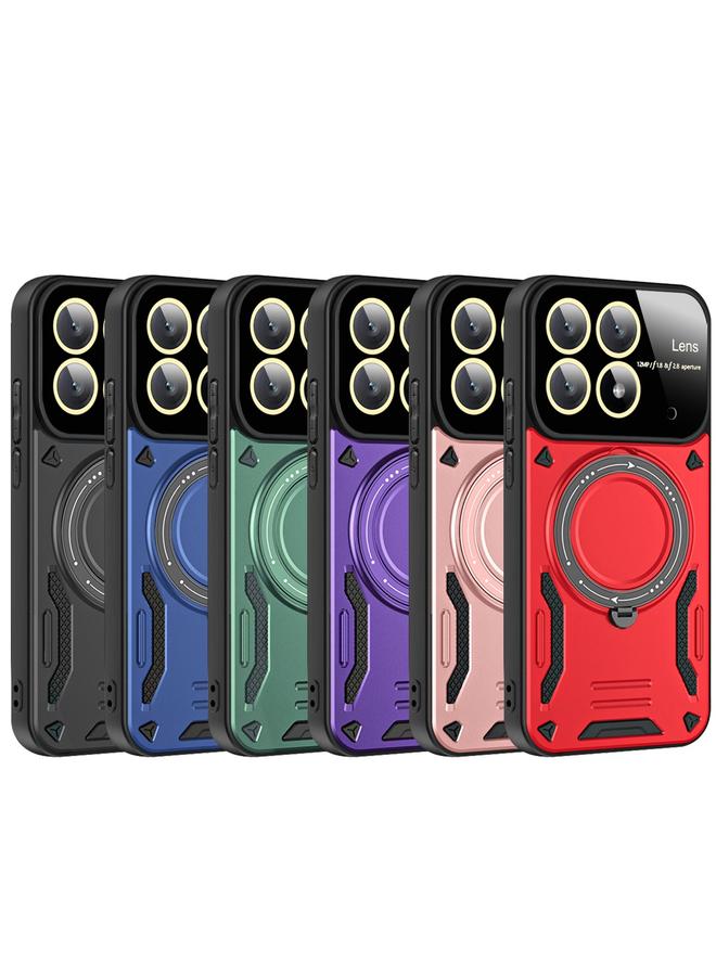 erorex Case For Xiaomi Poco X6 Pro Large Window MagSafe Holder Phone Case - Image 2