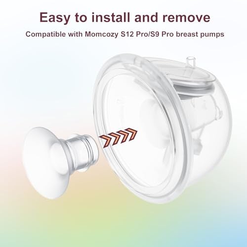 JIMOWANG 2pcs Flange Inserts 21mm for 17mm-20mm Nipple Size,Fits for Momcozy S12 Pro/S9 Pro/M5,S9/S12/S19/S21/S23,Elvie,Willow,lansinoh,Medela,Spectra,TSRETE,kmaier,MomMed Breastpump 24mm Flange,Down to 21mm - Image 5