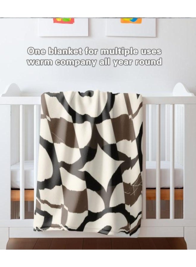 general Traditional flannel thin blanket (warm and comfortable, suitable for sleep, gaming, dust removal and sandproof) 150cm*200cm - 28 - Image 5