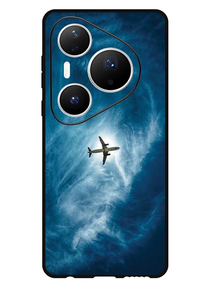 Theodor Case Compatible with Huawei Pura 80 Pro 6.8 Inch Protection Shockproof Bumper Cover Plane In The Sky - Image 1