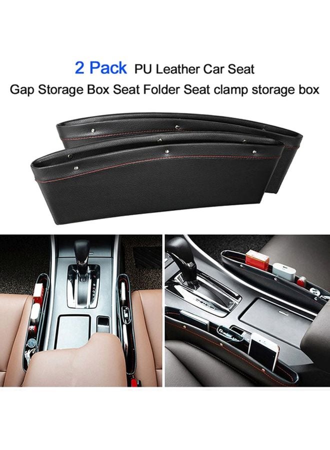 2-Piece PU Leather Storage Flaps - Image 2