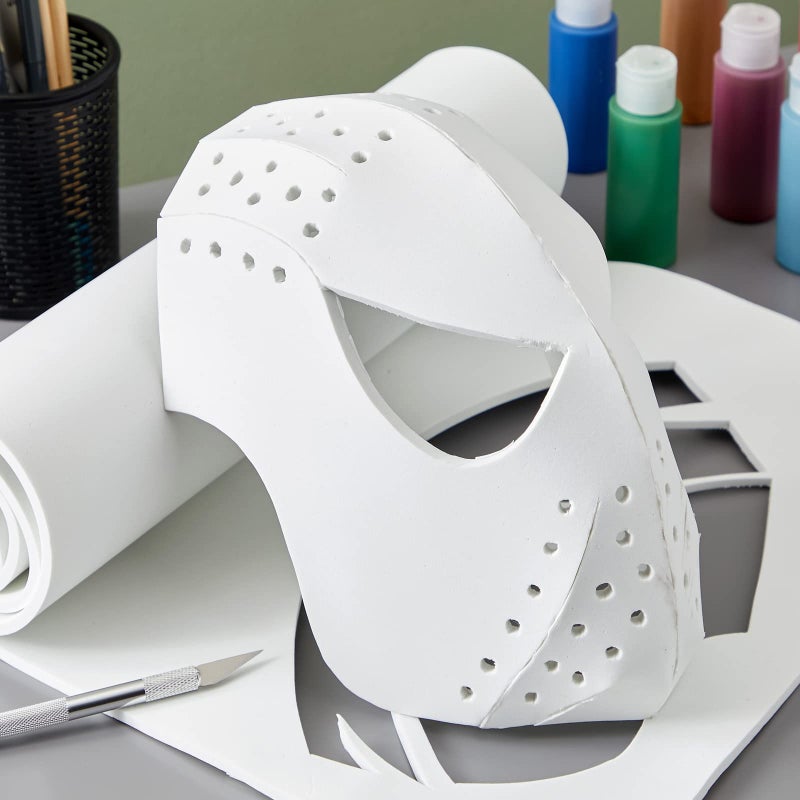 Bright Creations 5mm White EVA Foam Roll Sheet - 14 x 39" - 100 kg/m3 for Crafts & DIY Projects - Craft Foam - Image 2