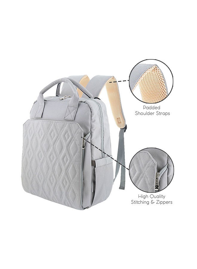Baby Diaper Bag Backpack 13 Storage Compartments And 3 Insulated Changing Mat