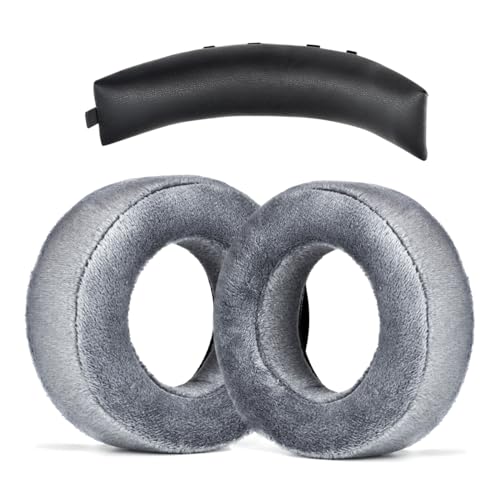 XBERSTAR Headphone Earpads and heanband Replacement Ear Pads Cover Cushions Compatible with Beyerdynamic DT700 Prox DT900 Prox Headphone (Thickened earpads+Black Headband) - Image 1