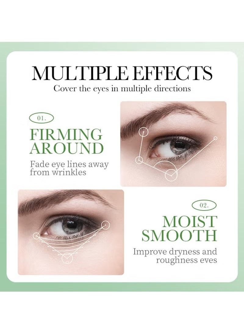 SADOER Aloe Vera Eye Masks - 60 PCS Under Eye Patches for Puffy Eyes and Dark Circles Treatments - Hydrating Eye Mask Skincare, Eye Gel Pads for Eye, Reduce Wrinkles and Fine Lines, Improve and Firm Eye Skin - Image 3