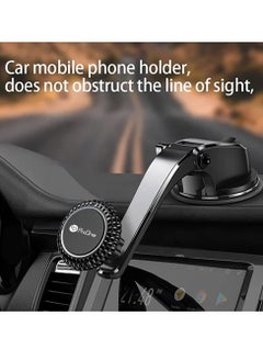 ProOne ProOne PHL1180 Magnetic Car Dashboard Phone Holder | Neodymium Magnet | 360° Rotation | Compatible with Phones Up to 6 inches  - Image 1