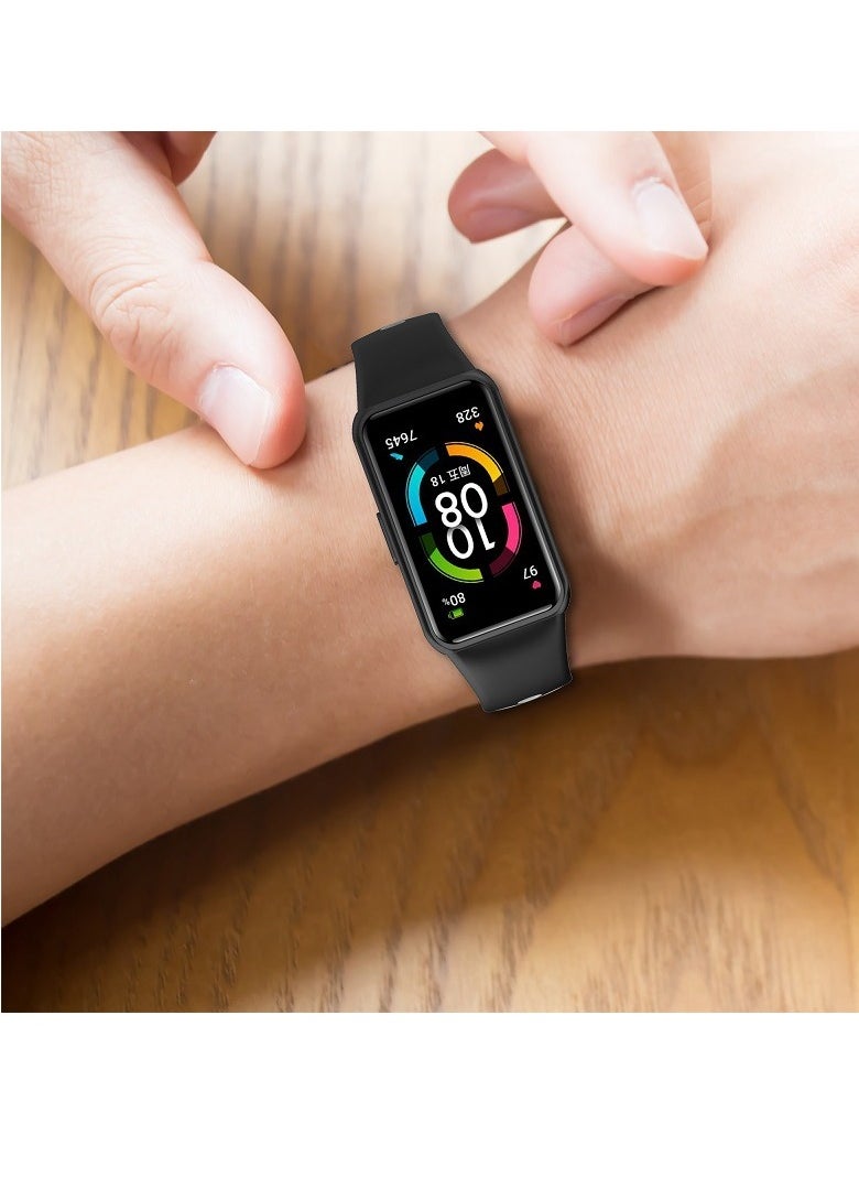 HW 2Pcs Suitable for Huawei Fit2 silicone watch strap  - Image 3