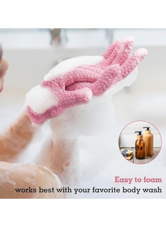 Alice Exfoliating Gloves Scrub For Your Face And  Body (Packaging may vary) - Image 4