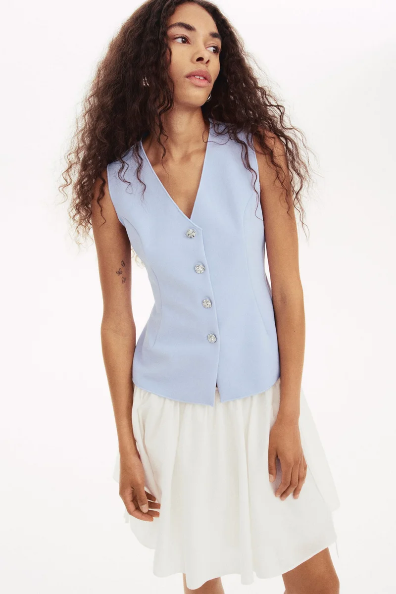 H&M Tailored jersey waistcoat