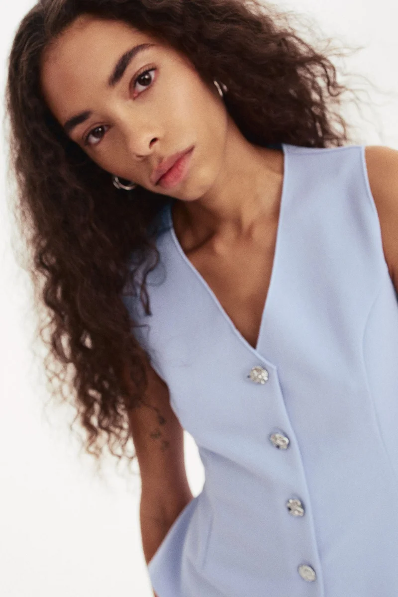 H&M Tailored jersey waistcoat