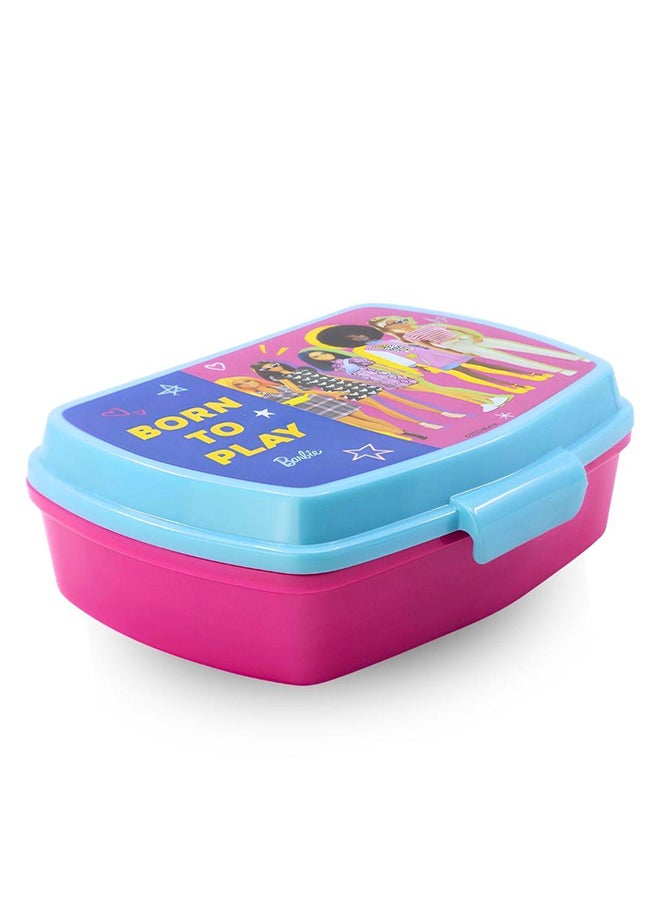 Mattel Games - Stor Funny Sandwich Box Barbie Bb22 - Image 1