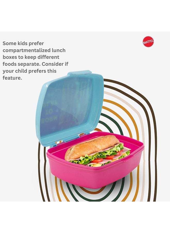 Mattel Games - Stor Funny Sandwich Box Barbie Bb22 - Image 1