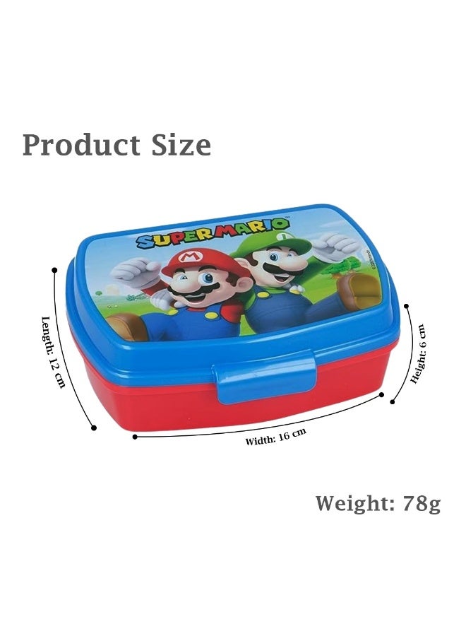 Stor Barbie BB22 Funny Sandwich Lunch Box for Kids – 30oz Capacity BPA-Free Reusable Sandwich Container with Secure Snap Lid, Lightweight Durable Food Storage Box for School, Travel, Picnics & Everyday Use - Image 2