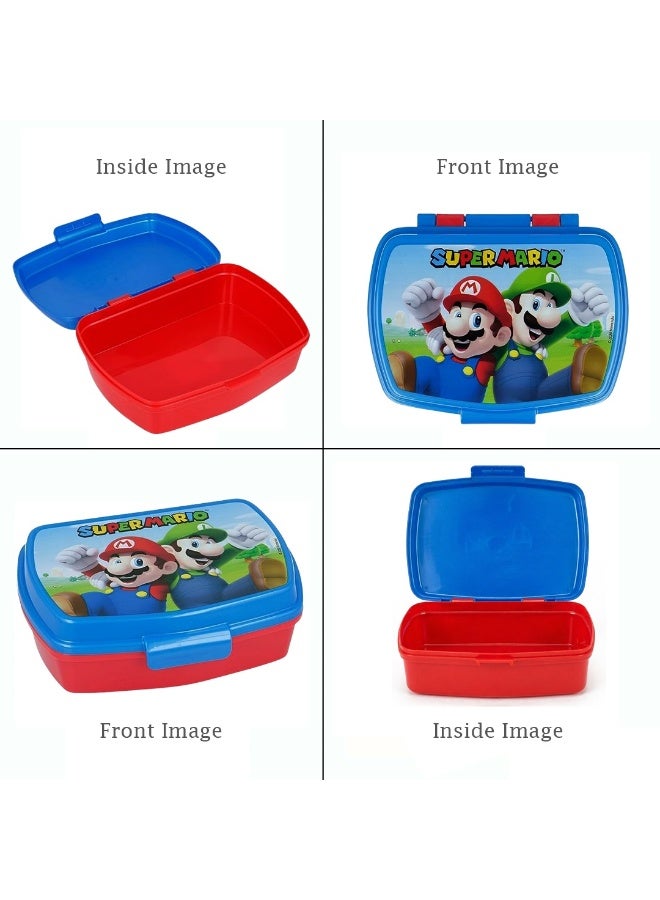 Stor Barbie BB22 Funny Sandwich Lunch Box for Kids – 30oz Capacity BPA-Free Reusable Sandwich Container with Secure Snap Lid, Lightweight Durable Food Storage Box for School, Travel, Picnics & Everyday Use - Image 3