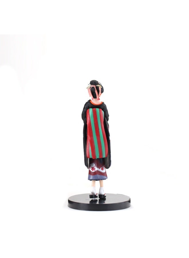 هالامودو واحد قطعة وانو بلد كيمونو روبن شكل نموذج، ديكور دمية، لعبة عصرية 17.5 سم - Image 3