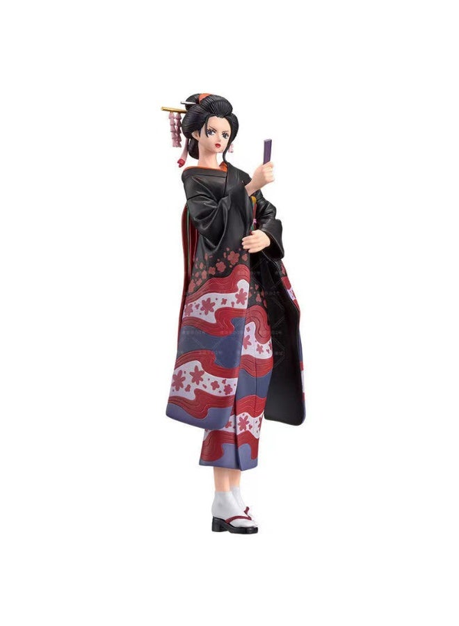 هالامودو واحد قطعة وانو بلد كيمونو روبن شكل نموذج، ديكور دمية، لعبة عصرية 17.5 سم - Image 1