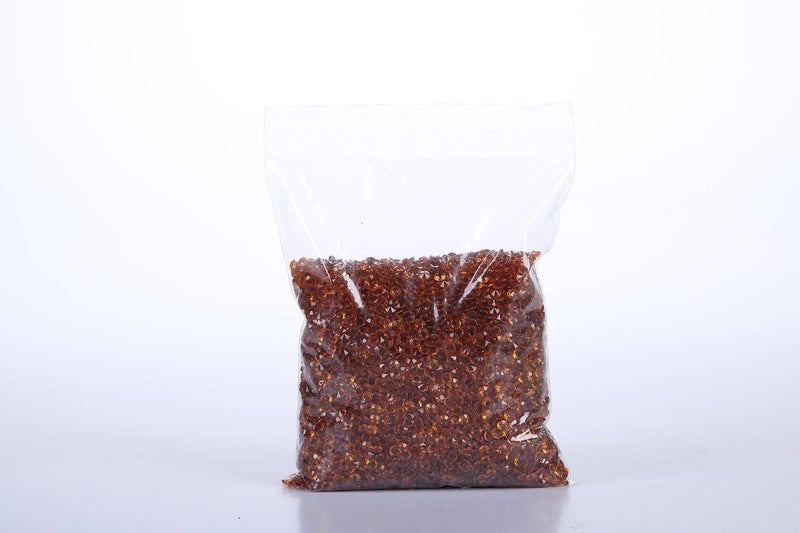 Gintoaria 10000 pcs/Pack Wedding Table Scatter Confetti Crystals Acrylic Diamonds Vase Fillers 4.5 mm Rhinestones for Wedding, Bridal Shower, Vase Beads Decorations (Coffee) - Image 5