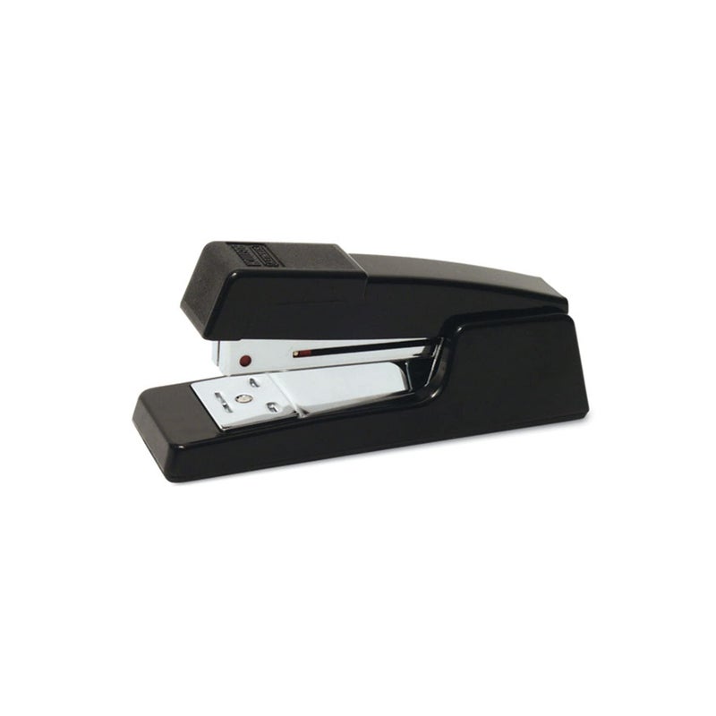 Bostitch Office B400 Executive Compact Stapler, 20 Sheet Capacity, Durable, Metal Design, Opens for Tacking, Dual Clinch, Half-Strip, Black - Image 1