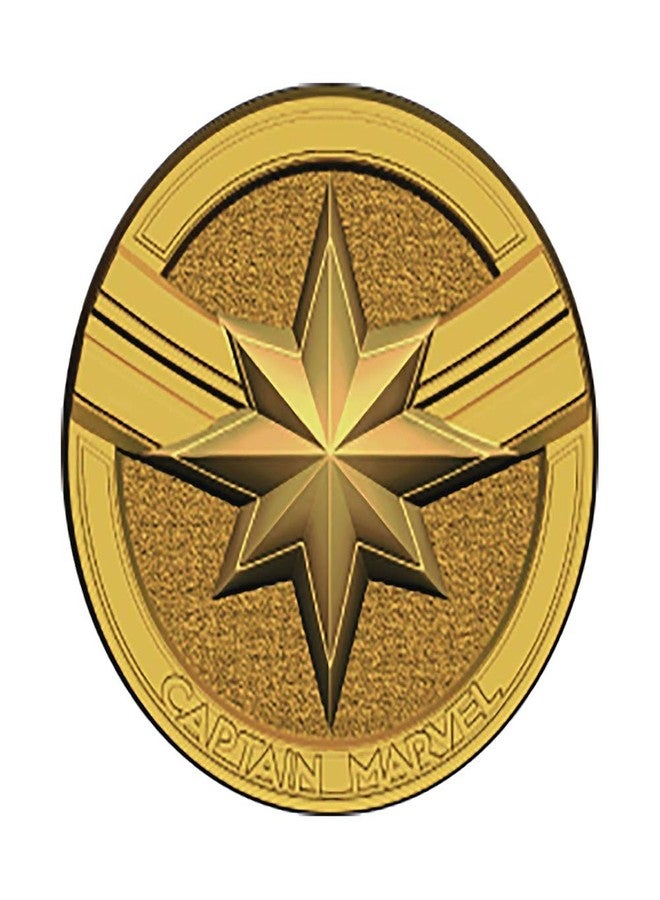 Marvel Captain Marvel Logo Pewter Lapel Pin