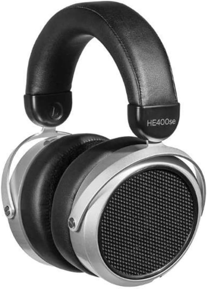 HIFIMAN HE400SE Stealth Magnets Version Over-Ear Open-Back Full-Size Planar Magnetic Wired Headphones for Audiophiles/Studio, Great-Sounding, Stereo, High Sensitivity, Comfortable, Sliver - Image 1