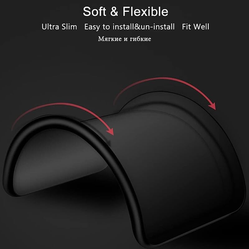 SPAZY CASE® Vivo T3 Lite 5G Back Cover | Soft Silicone Slim Back Case Cover for Vivo T3 Lite 5G - Black - Image 4