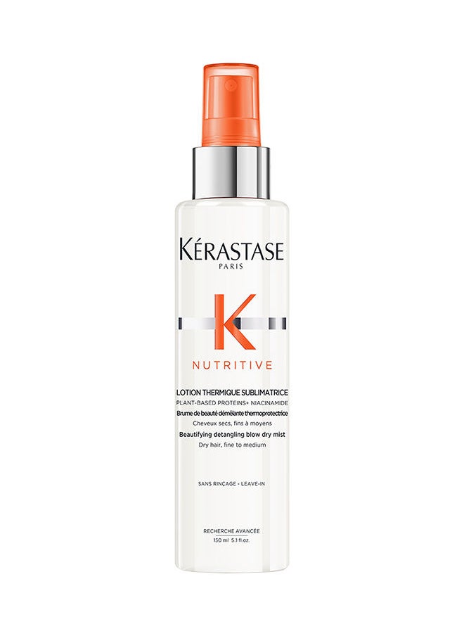 KERASTASE - لوشن مغذي ثيرميك سبليماتريس للحماية من الحرارة للشعر الجاف الرقيق، 150 مل - Image 1