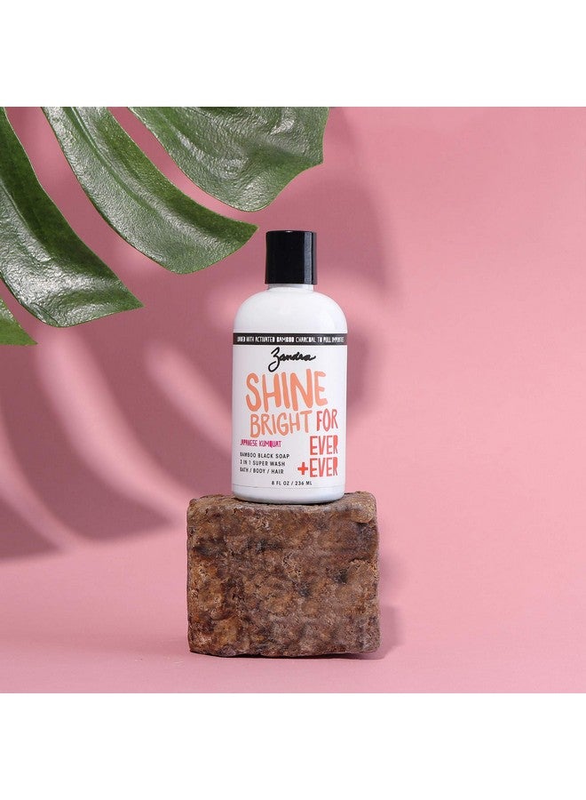 Zandra Japanese Kumquat Bamboo Black Soap - Image 4