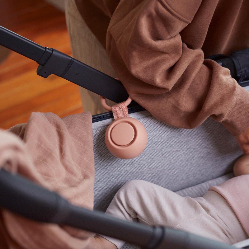 Hatch Baby Hatch Go | Portable Sound Machine for Babies and Kids | Sleep Soother | 10 Soothing Sounds | White Noise | Shush | Travel | Registry Gift | Baby Shower | Clips on Stroller | Peach - Image 3