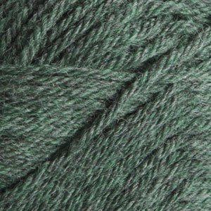 KnitPicks Knit Picks Wool of The Andes Yarn Pack - 10 Skeins of Green 100% Wool Worsted Weight Yarn (Noble Heather) - Image 2