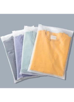 25 Pcs Frosted Clothes Packaging Bags For Shippingfrosted Zipper Plastic Bags For Clothing Travel Storage Bags Clear Plastic Apparel Bag Resealable Apparel Zip Bags With Vent Holes 30X40Cm