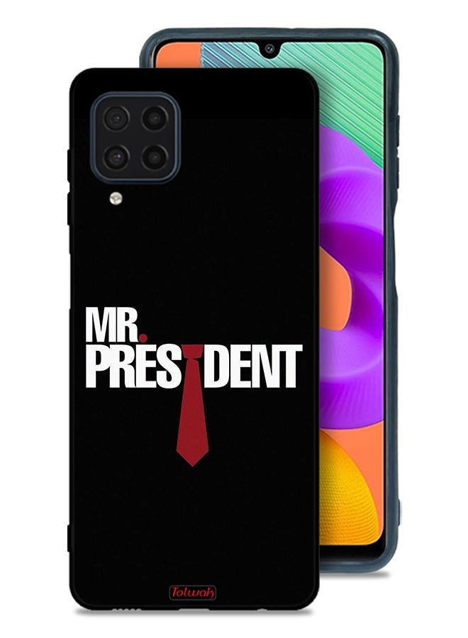 Tolwak Samsung Galaxy M22 Protective Case Cover Mr President - Image 1