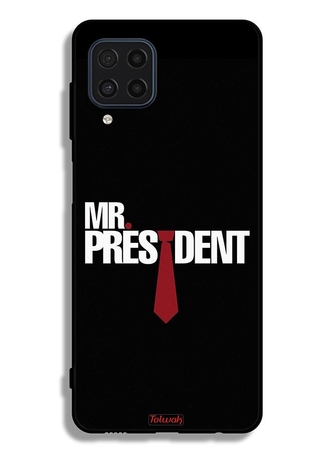 Tolwak Samsung Galaxy M22 Protective Case Cover Mr President - Image 2