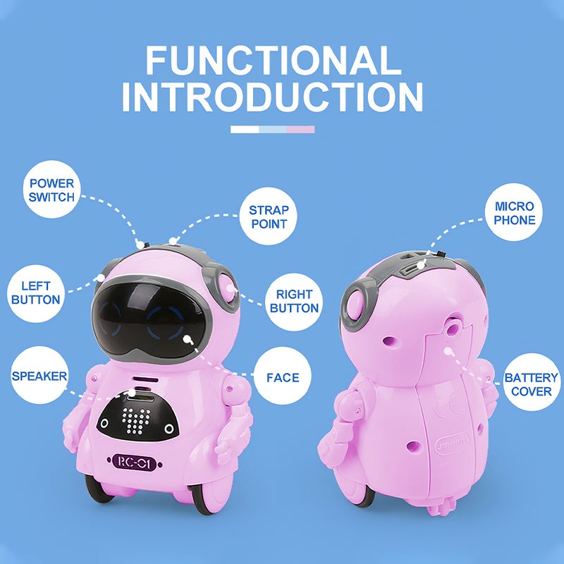 939A Mini Pocket Robot Toy 15.5 x 5.7 x 11.5cm - Image 3