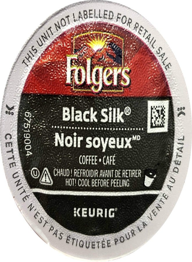 Folgers Black Silk K-Cups for Keurig Brewers, 18Count (Packaging May Vary) - Image 1