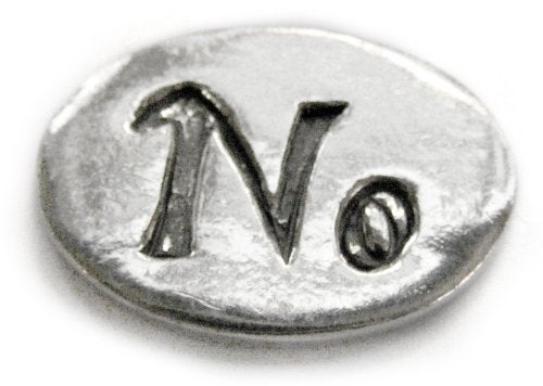 Basic Spirit Yes/No Pocket Token (Coin) Handcrafted Pewter Home Lead-Free CN-33 - Image 2