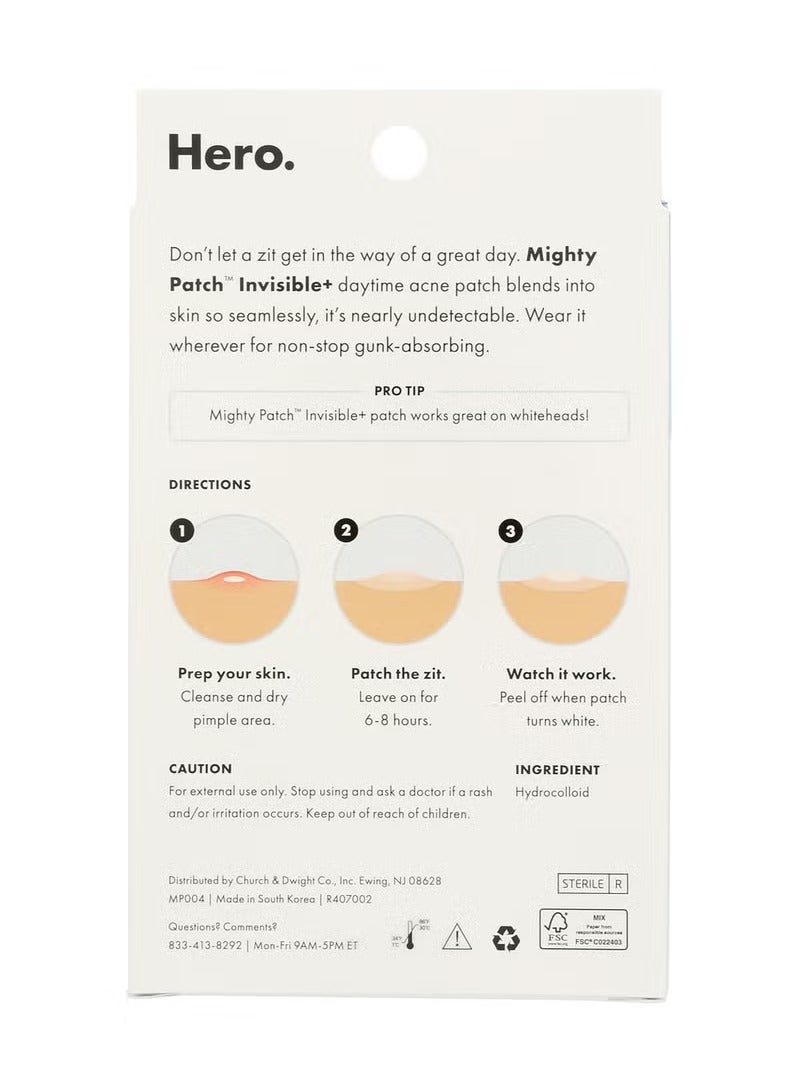 Mighty Patch Hero Cosmetics, , Invisible+, 39 Patches - Image 2
